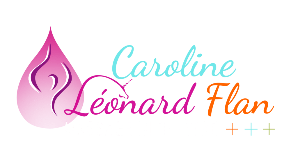 logo officiel de Caroline Léonard Flan Massage bien-être